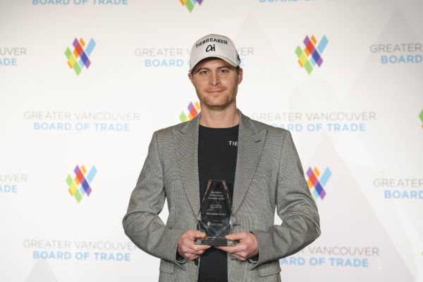 A Milestone for Innovation: Our Team at TieBreaker AI Wins Outstanding New Venture Distinction